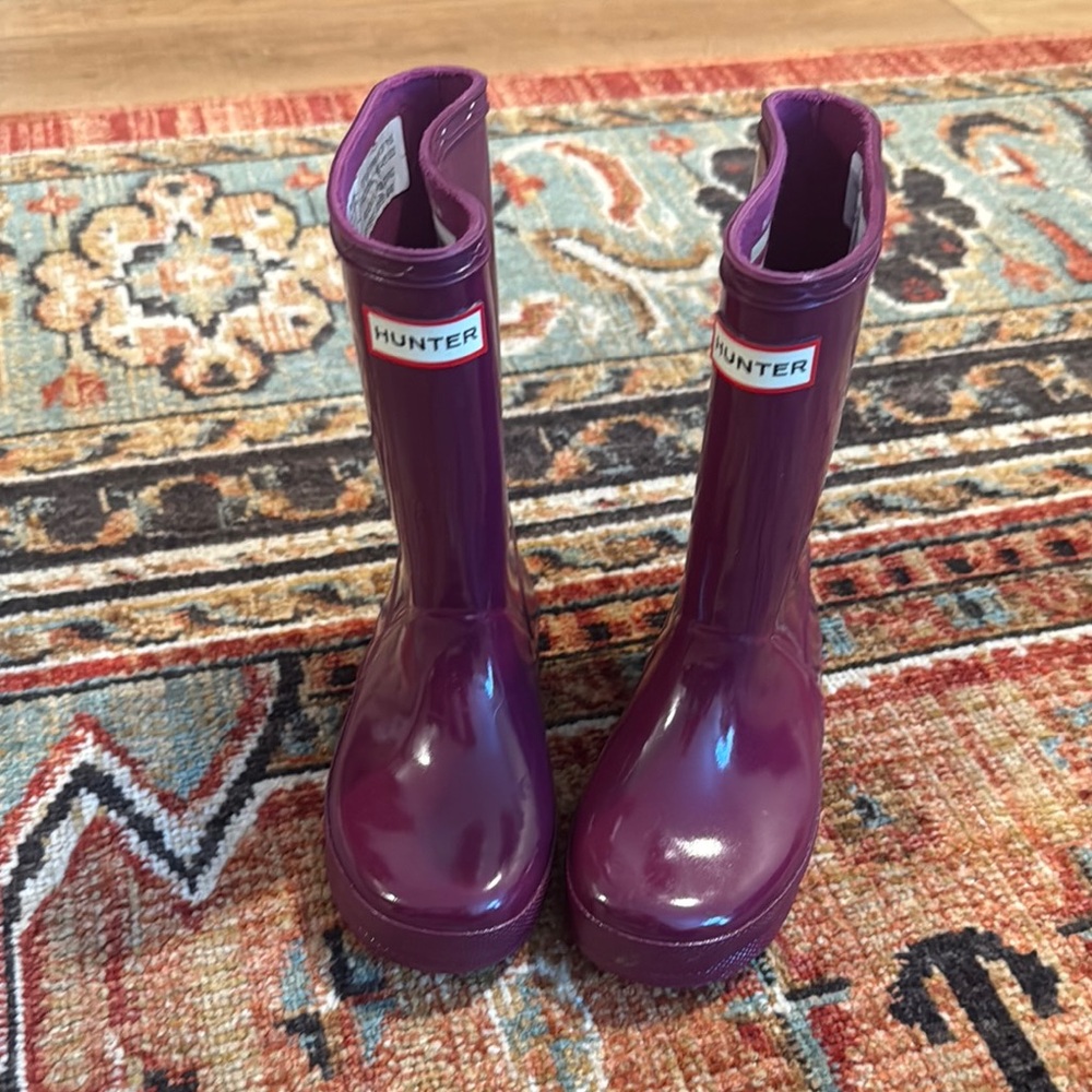 Hunter Purple Rain Boots